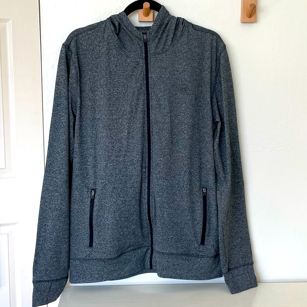 Roots lightweight marled gray jacket